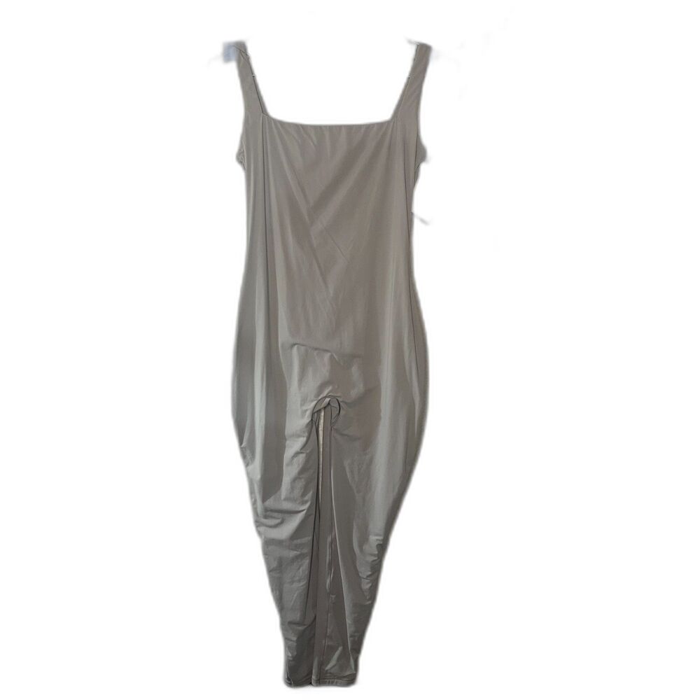 SKIMS Fits Everybody Square Neck Bodysuit | Gray | M